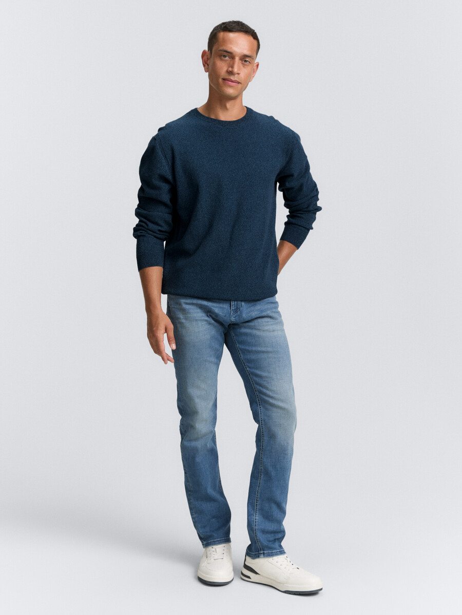 strickpullover aus bio-baumwolle