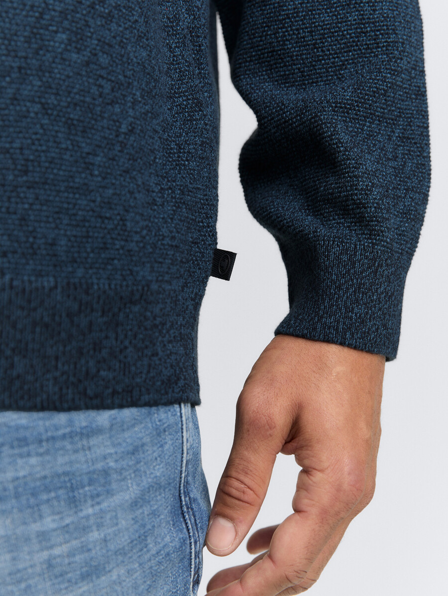 strickpullover aus bio-baumwolle
