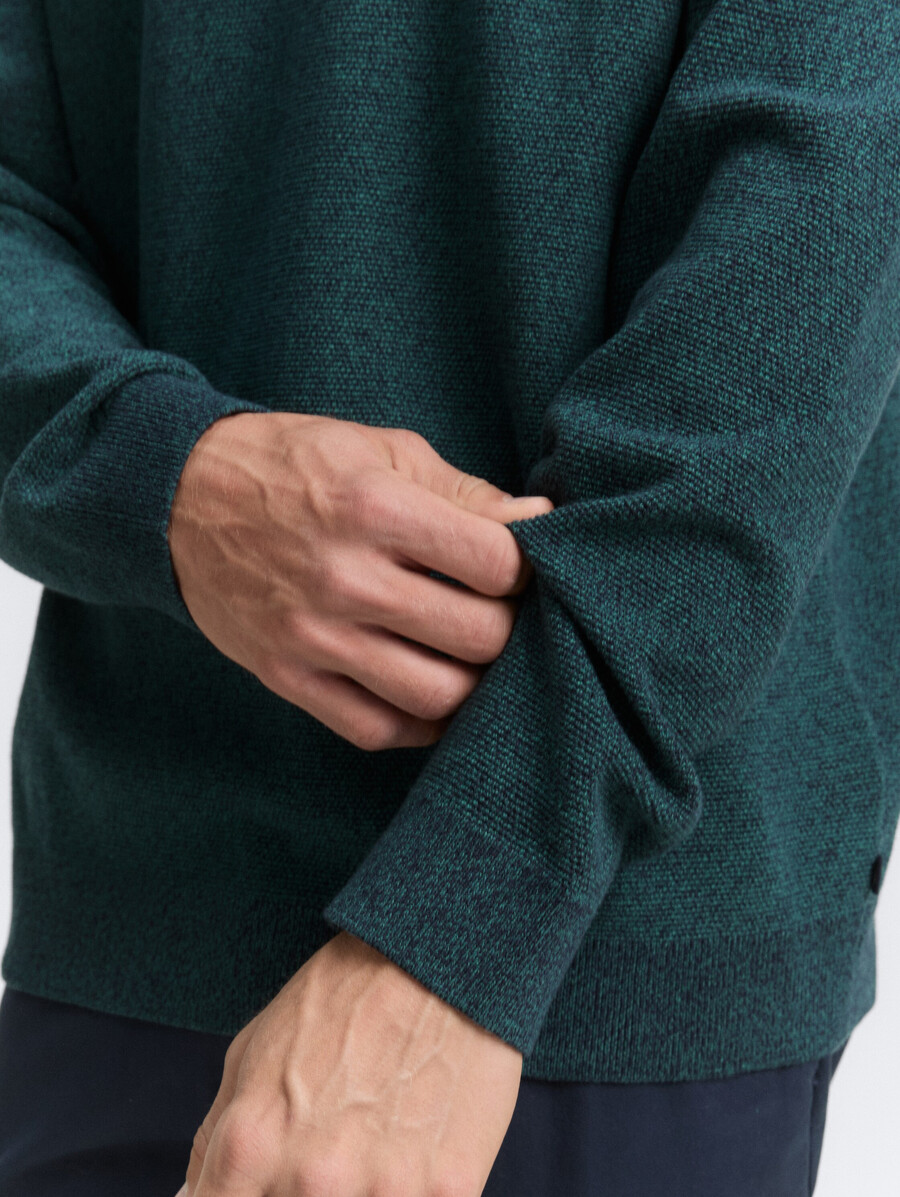 strickpullover aus bio-baumwolle
