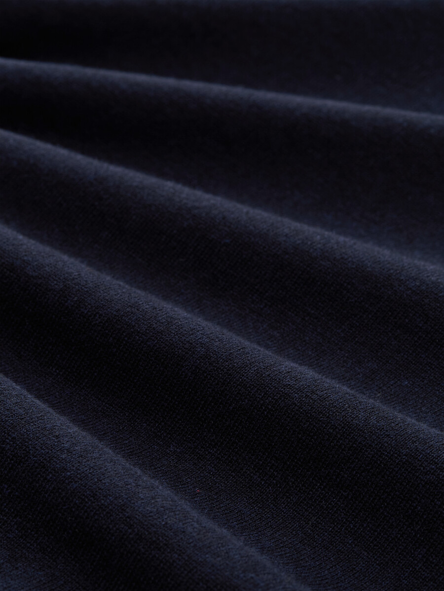 troyer strickpullover mit logostickerei