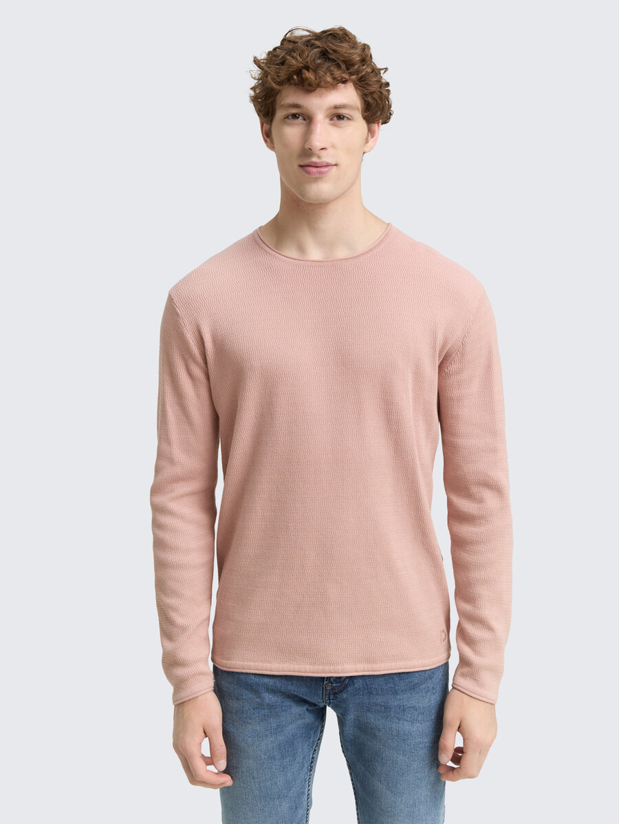 strickpullover aus baumwolle