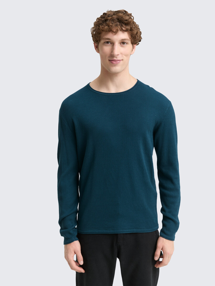strickpullover aus baumwolle