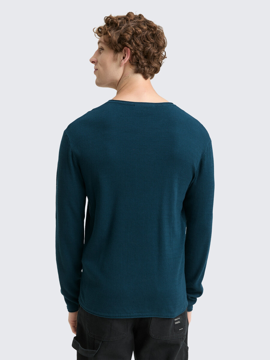 strickpullover aus baumwolle