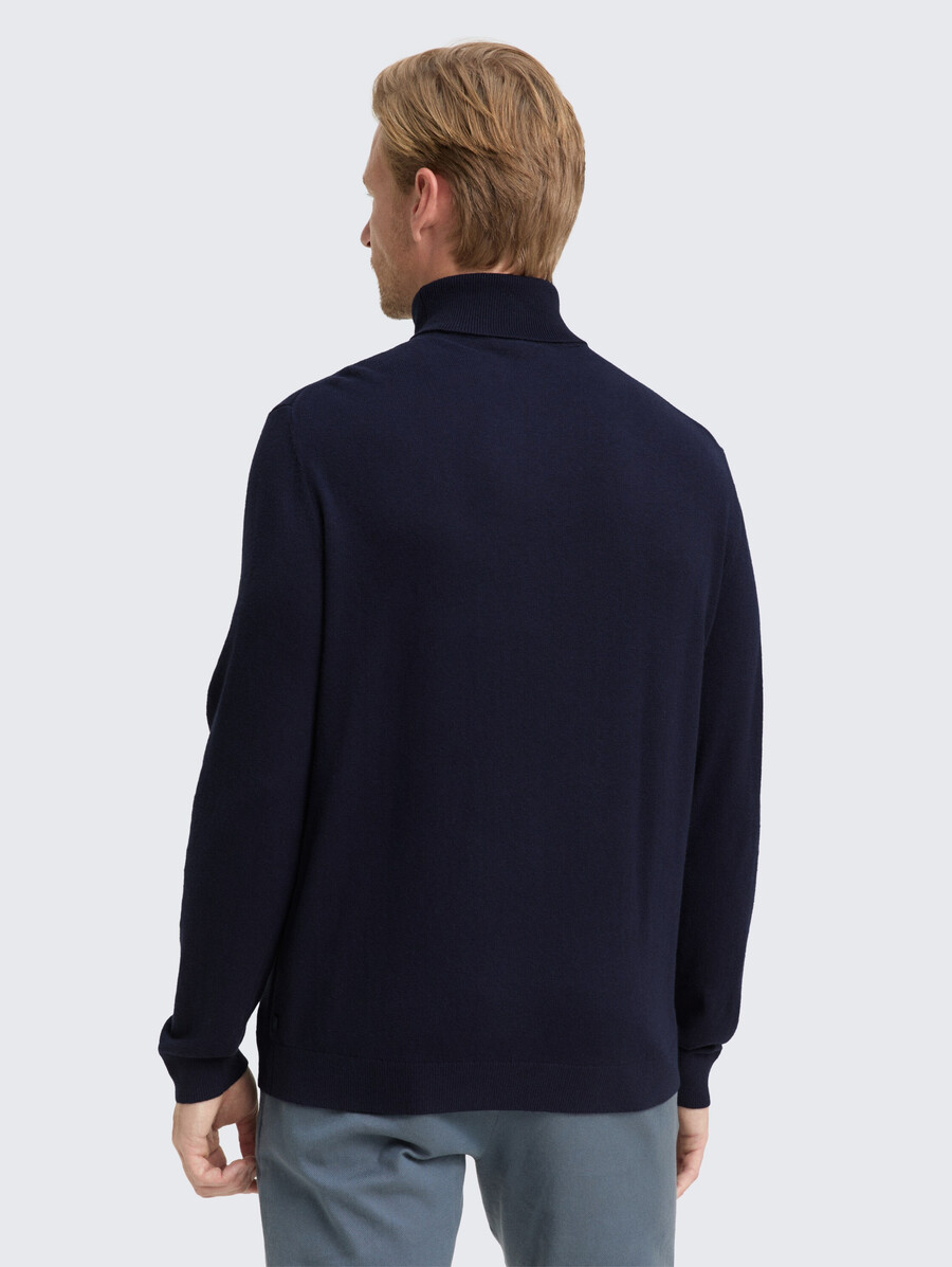 rollkragenpullover aus kaschmirmischung