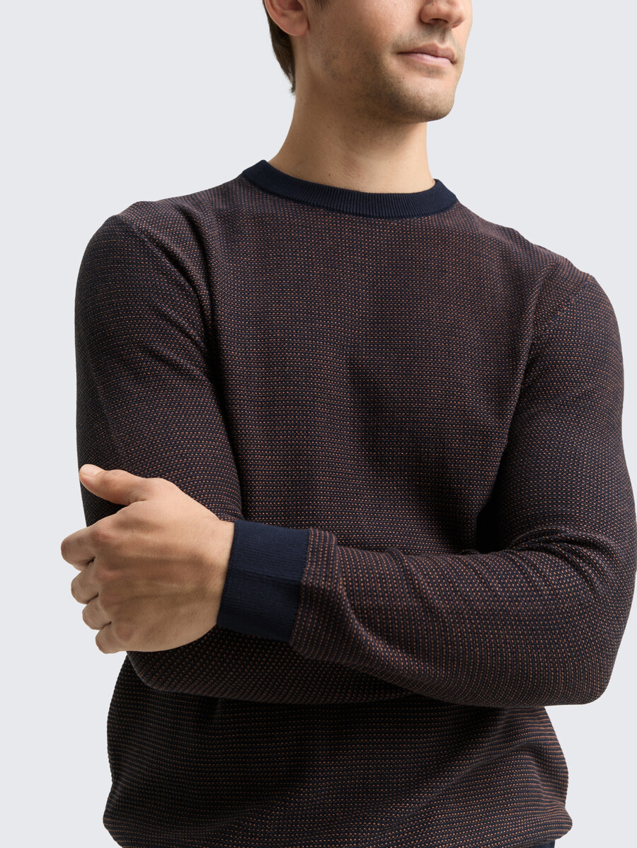 strickpullover aus baumwolle