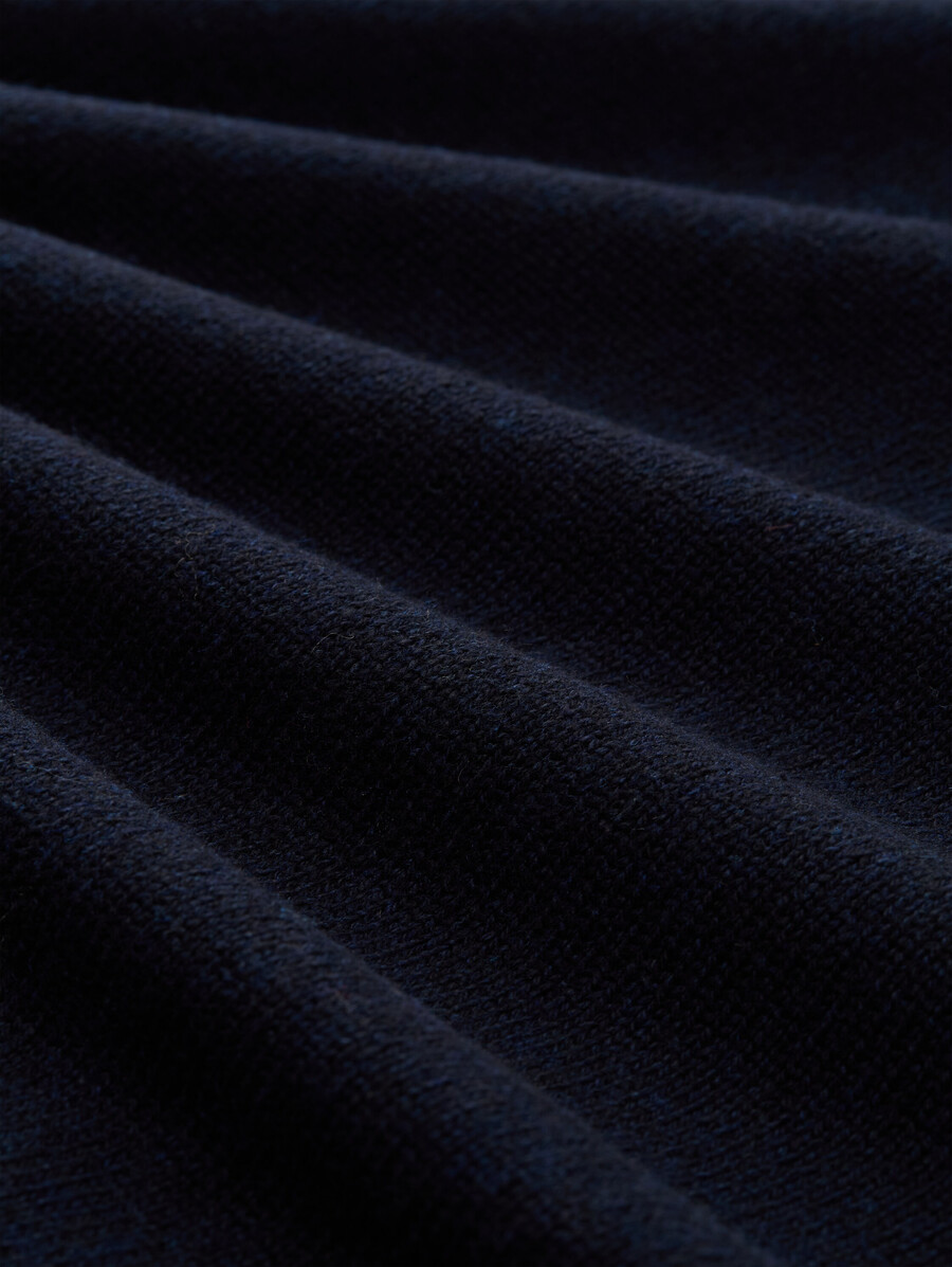 plus size – troyer strickpullover mit rippstrickdetails