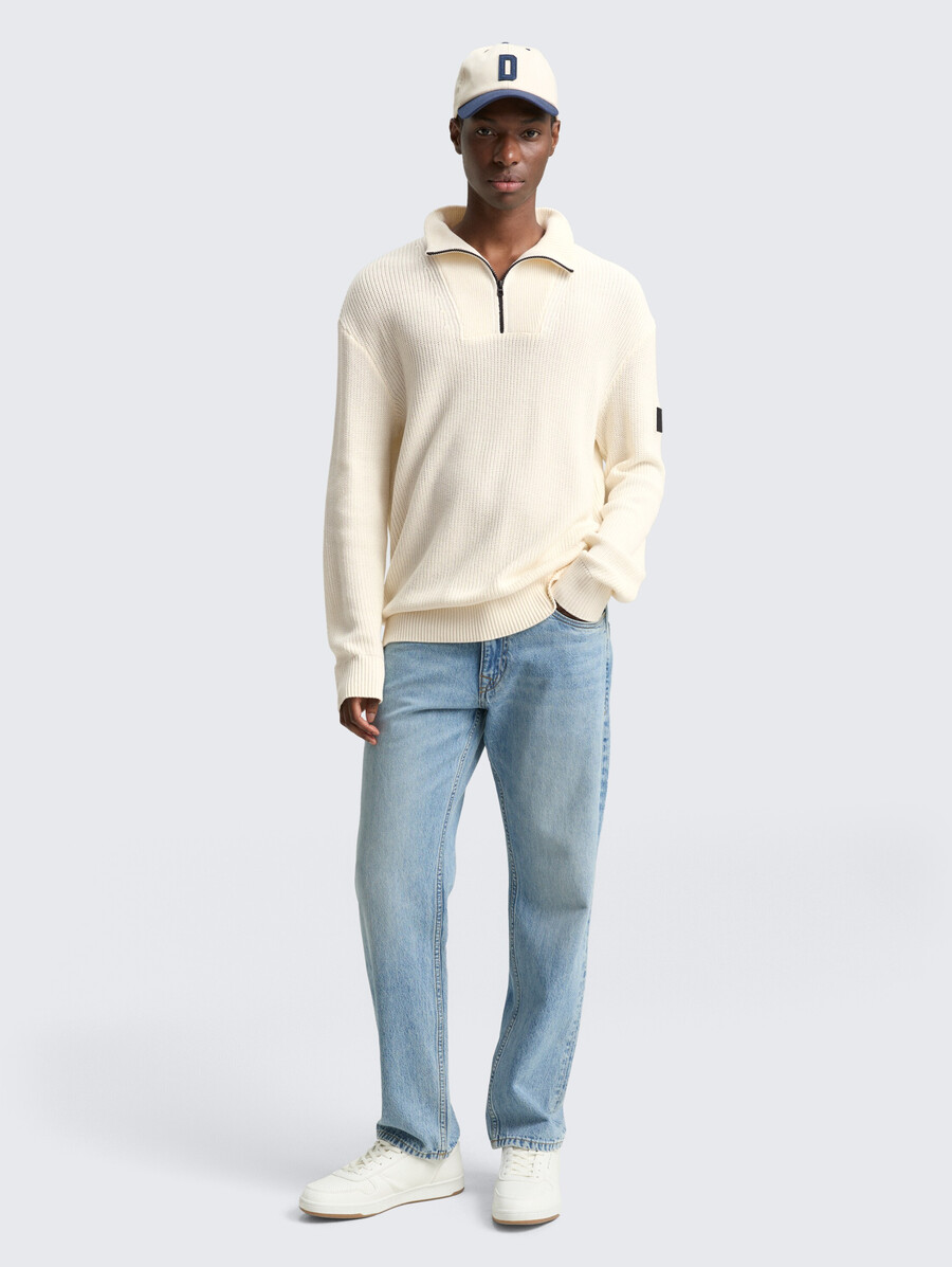 troyer strickpullover in lockerer passform