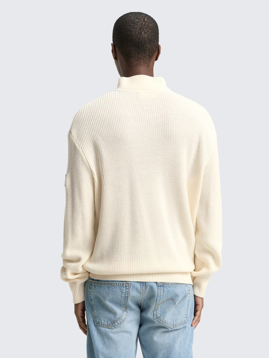 troyer strickpullover in lockerer passform