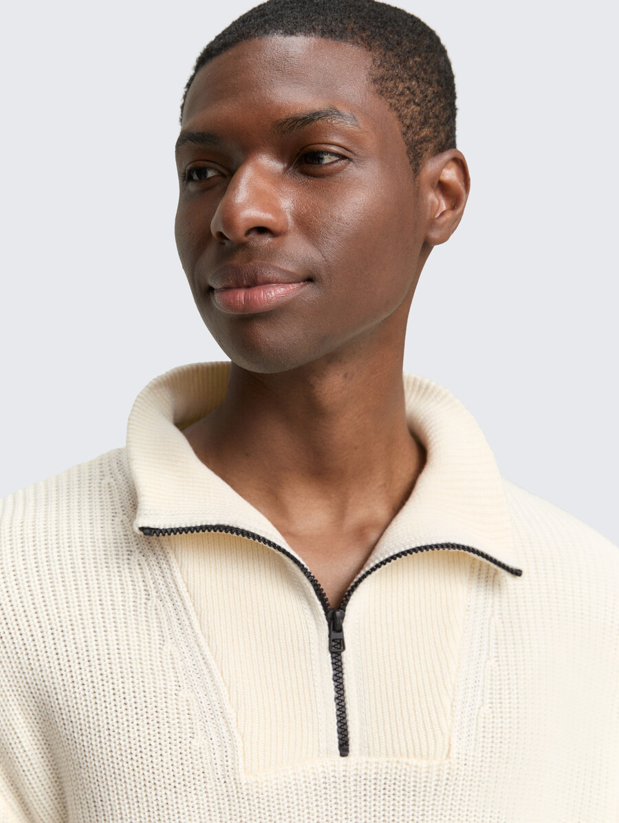 troyer strickpullover in lockerer passform