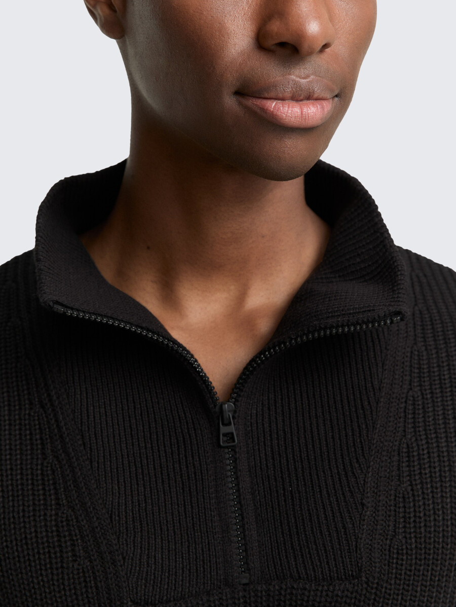 troyer strickpullover in lockerer passform