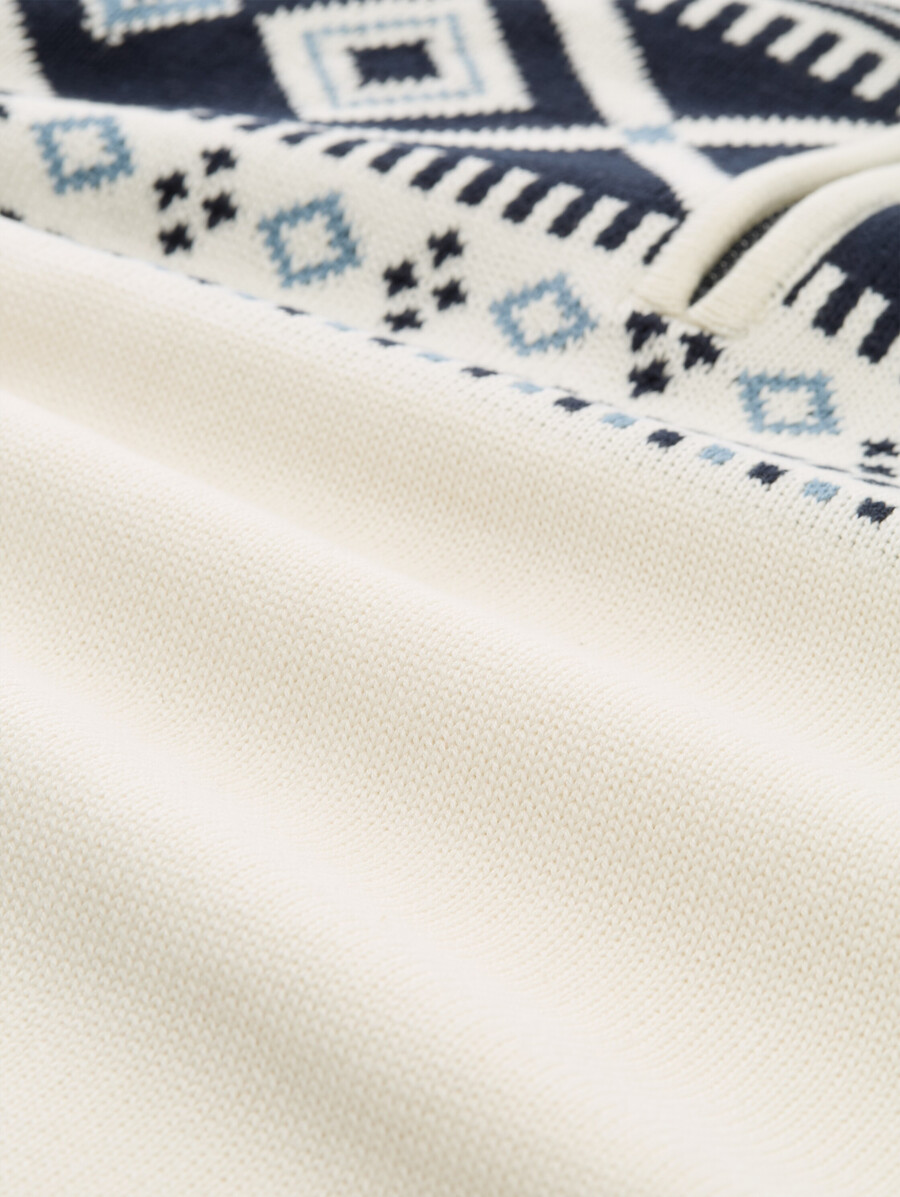 fair isle troyer strickpullover