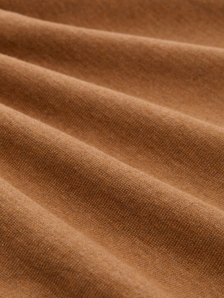 strickpullover aus baumwolle mit v-ausschnitt