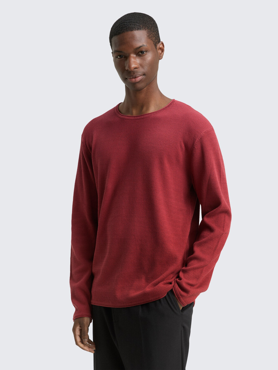 strickpullover aus baumwolle