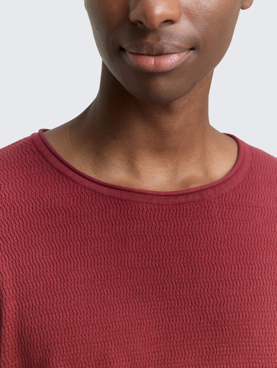 strickpullover aus baumwolle