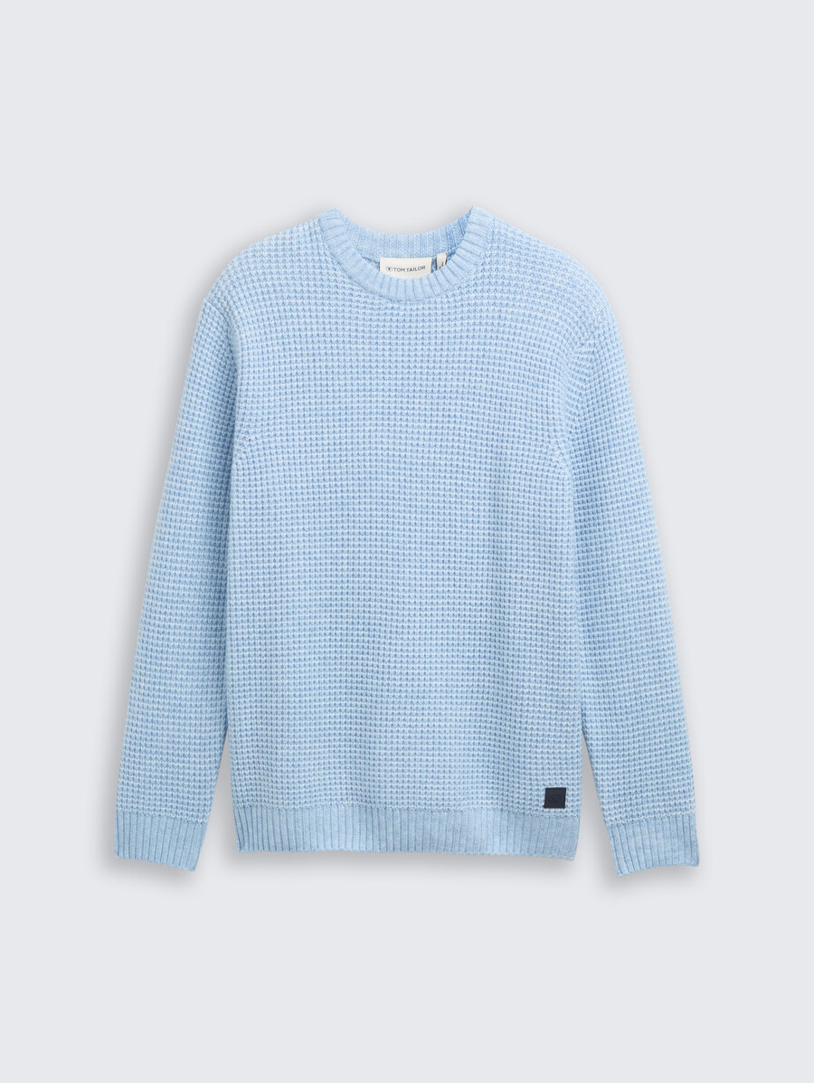 strickpullover mit wollanteil