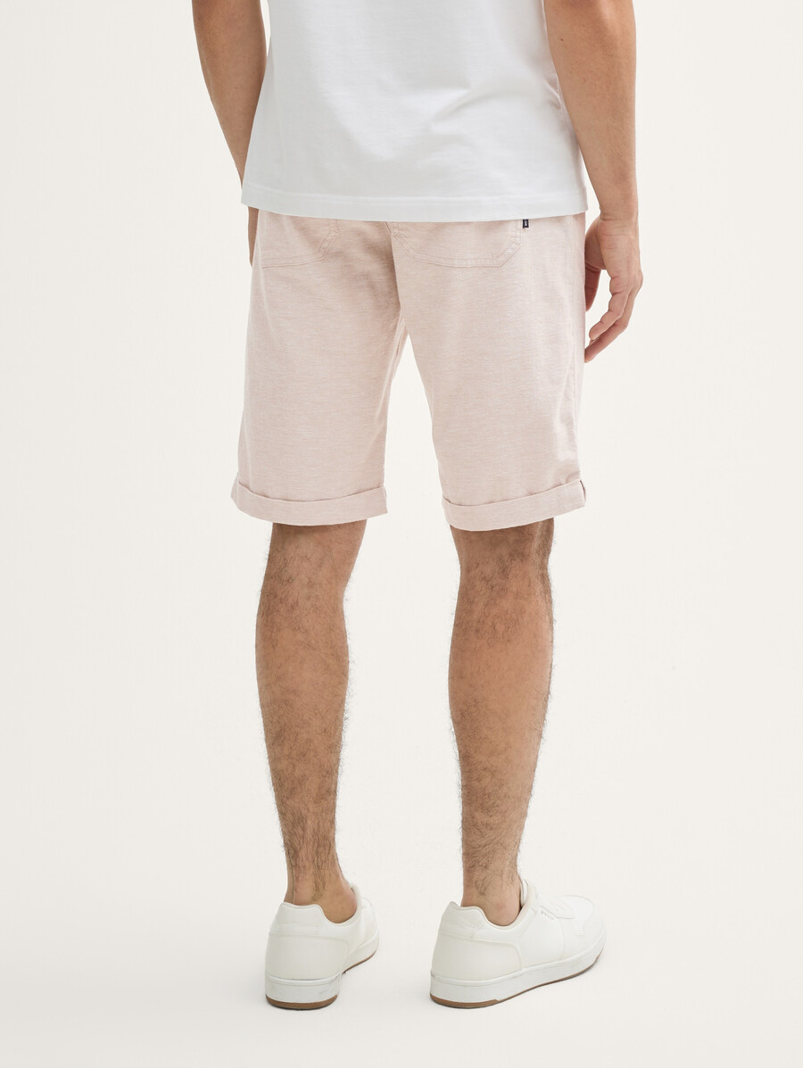 normale shorts mit leinenanteil