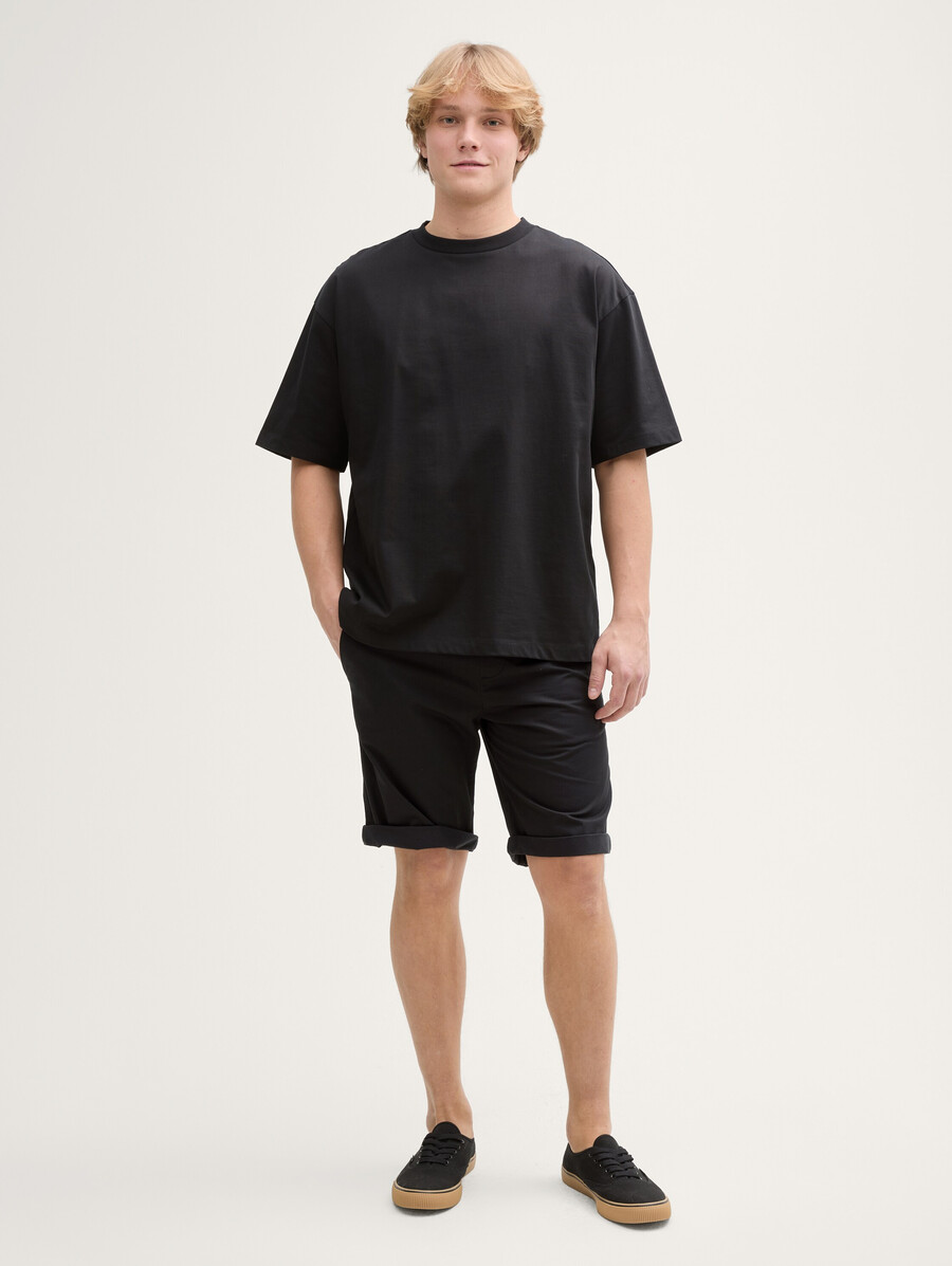 normale shorts mit elastischem baumwollbund