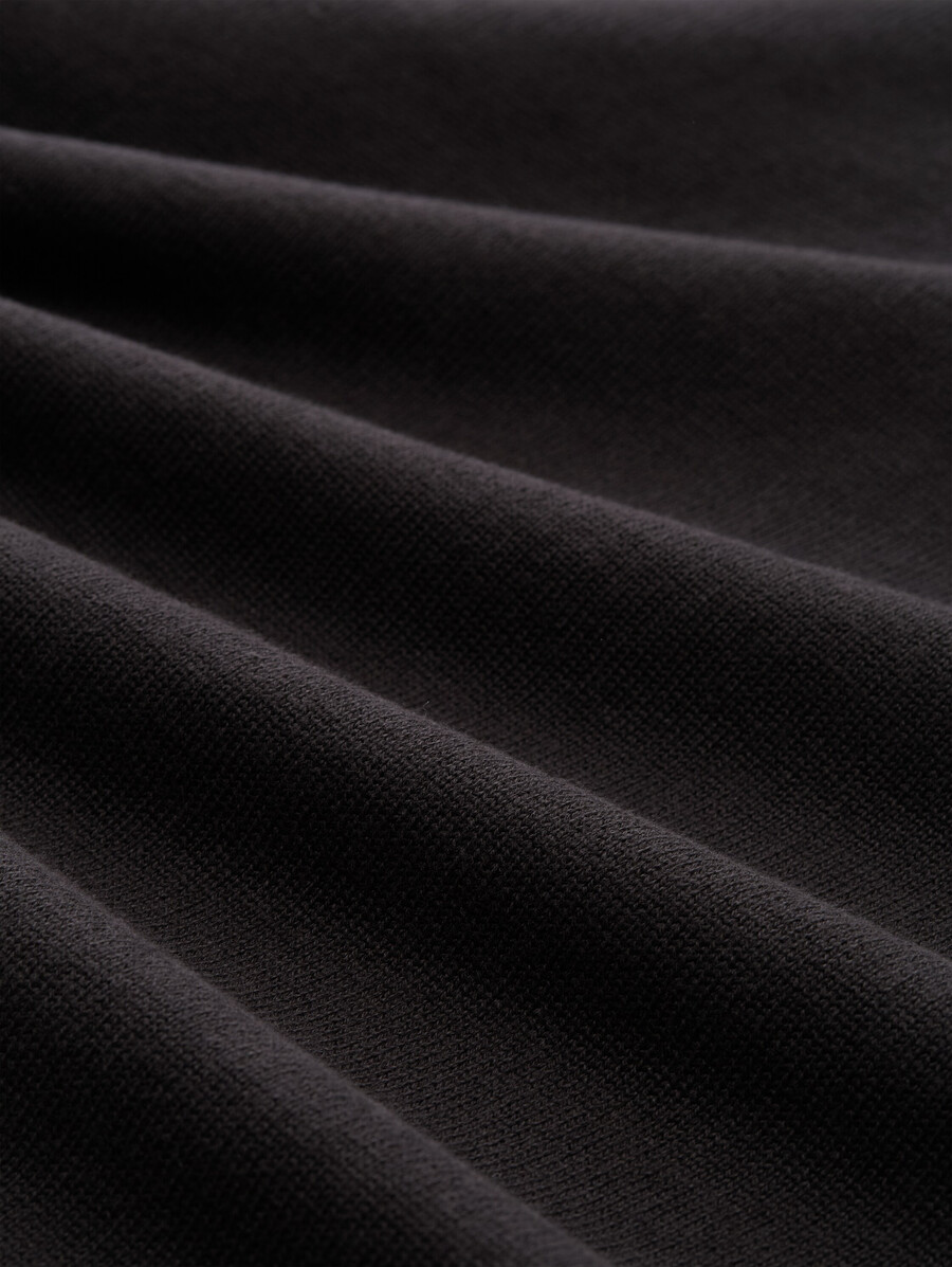 lässig geschnittene strickjacke mit reißverschluss