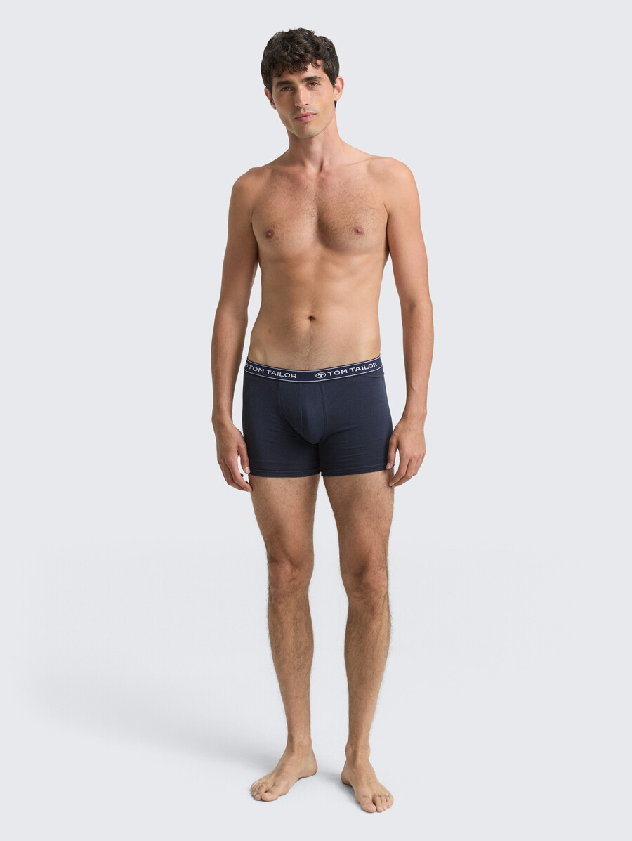 mittellange boxershorts im 3er-pack