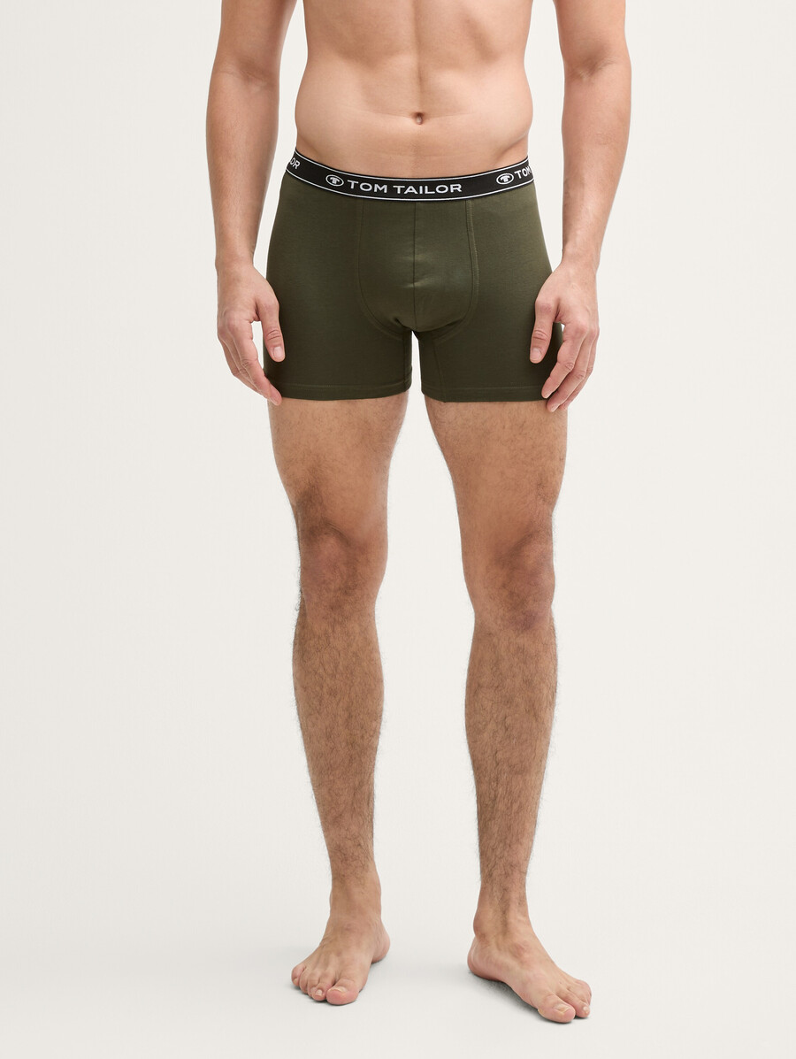 mittellange boxershorts im 3er-pack