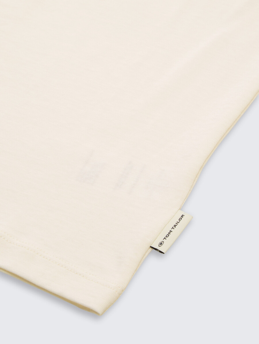 Übergroßes t-shirt mit aufdruck