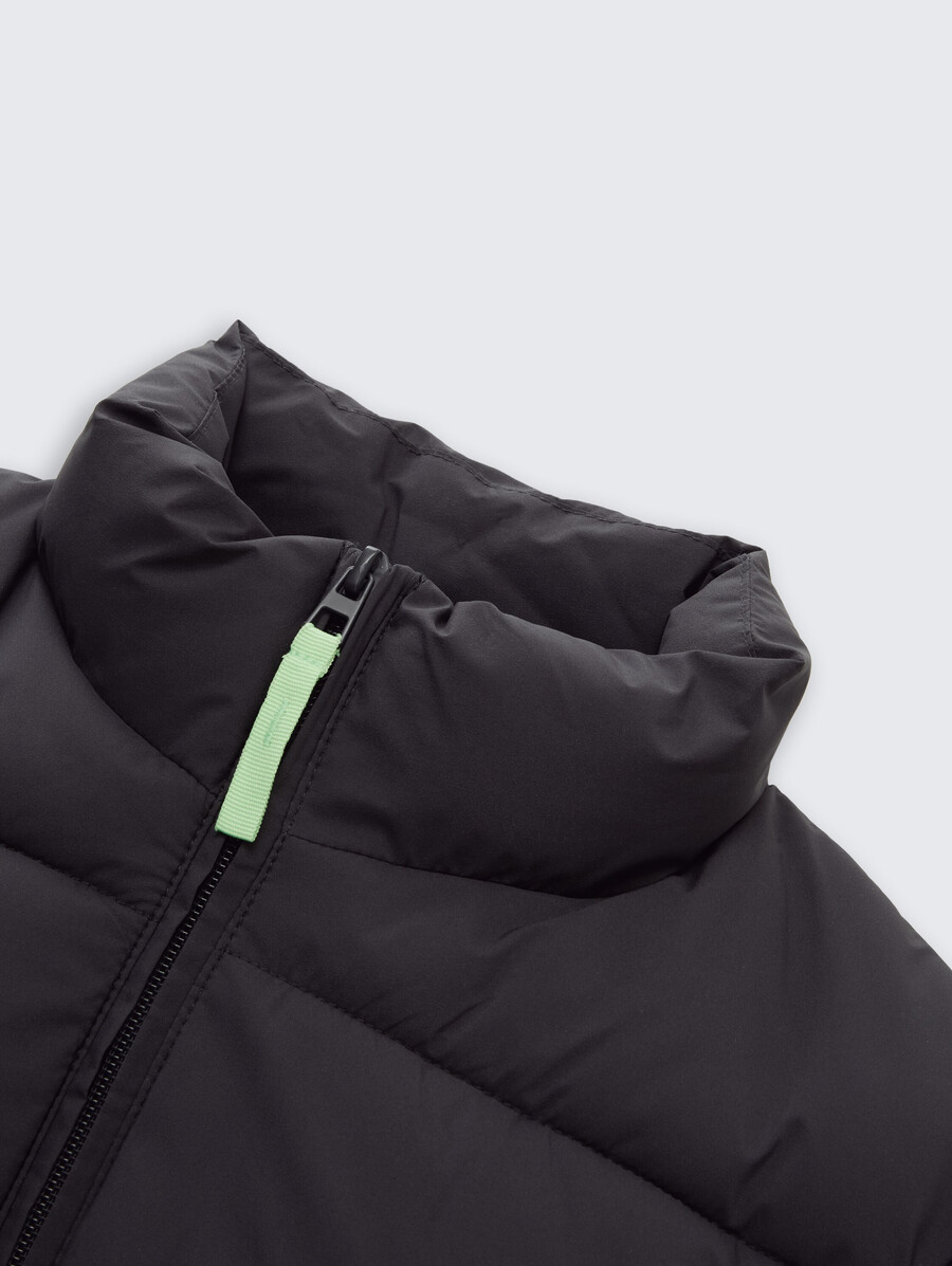 steppjacke mit stehkragen
