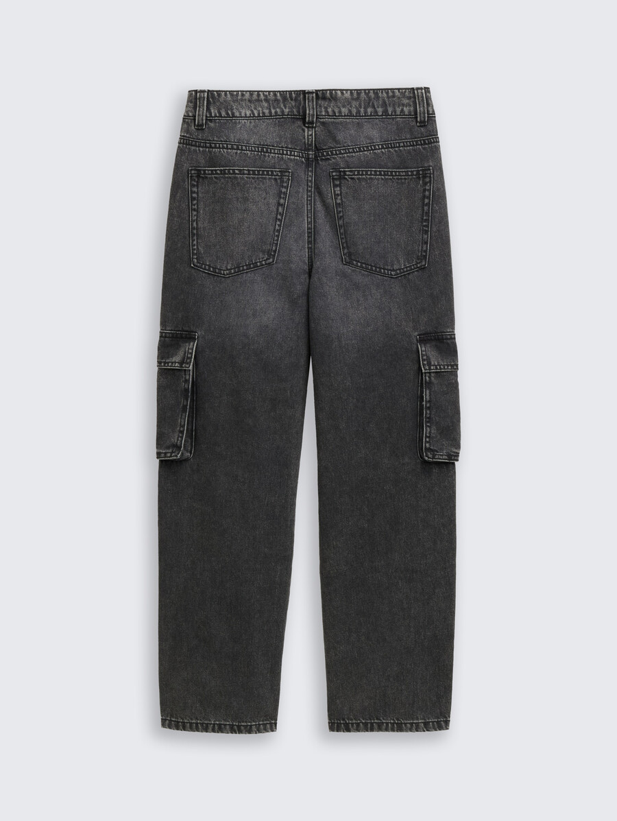 baggy cargo-jeans