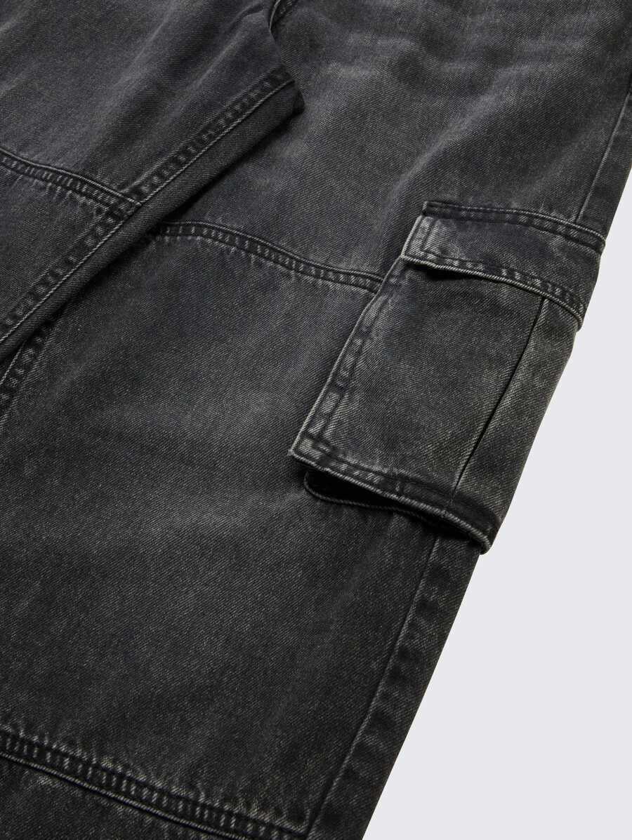 baggy cargo-jeans