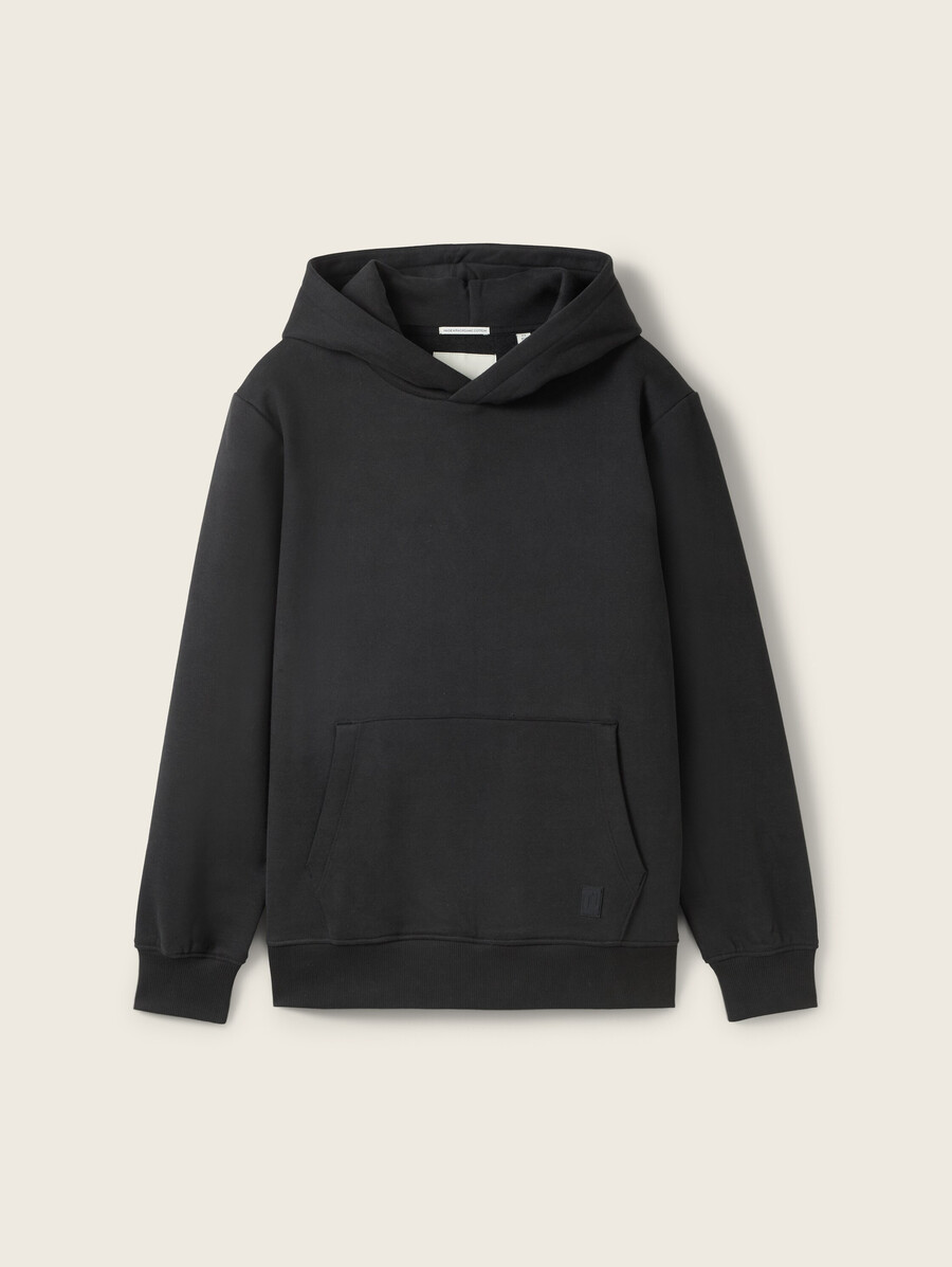 hoodie aus bio-baumwolle