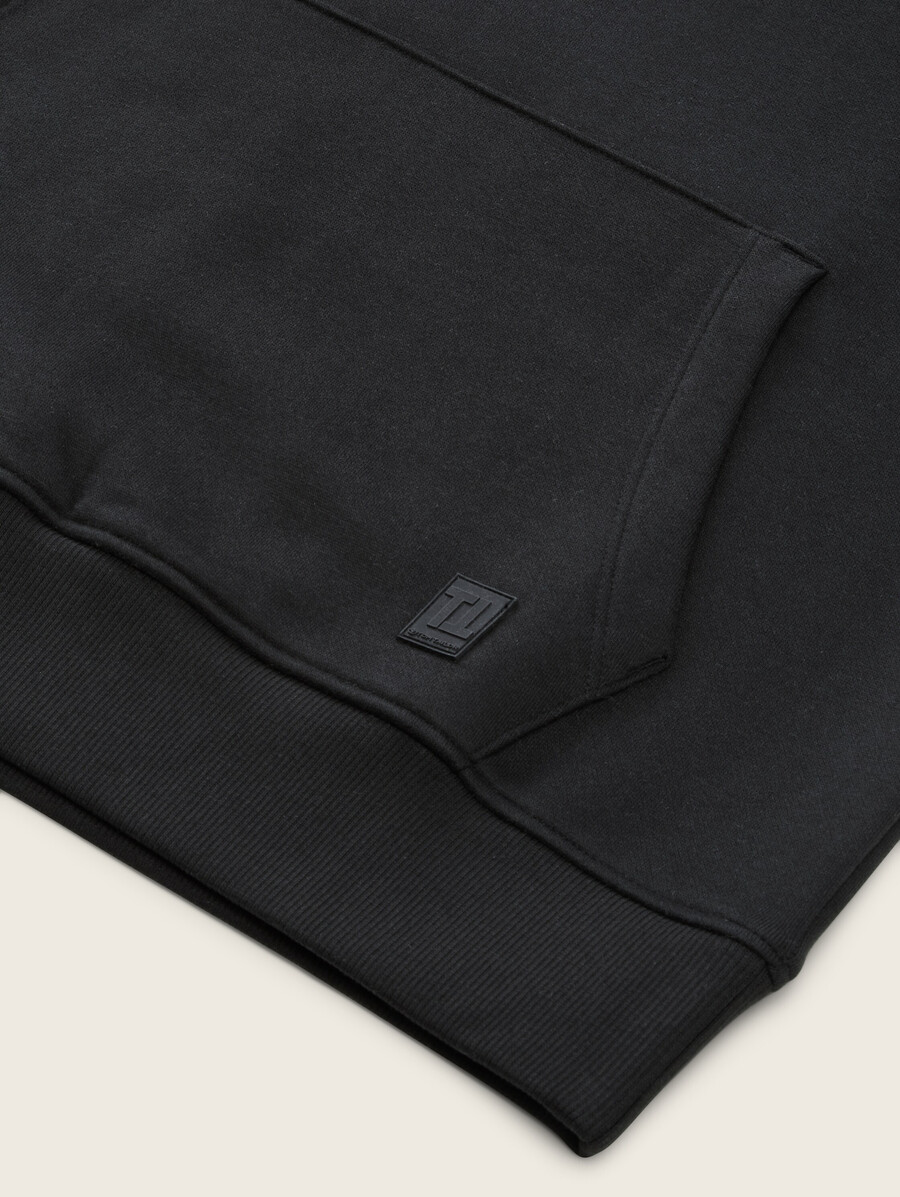 hoodie aus bio-baumwolle