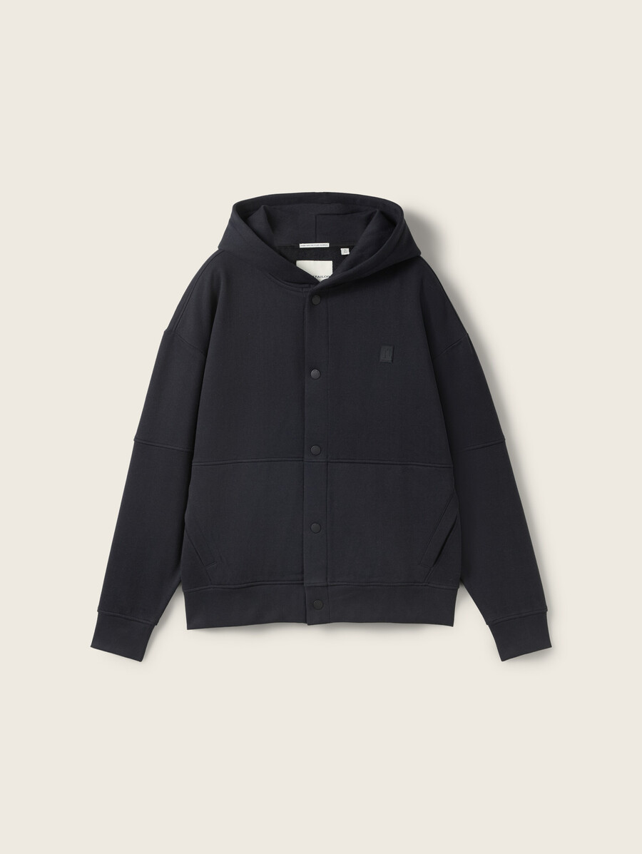 Übergroße sweatjacke