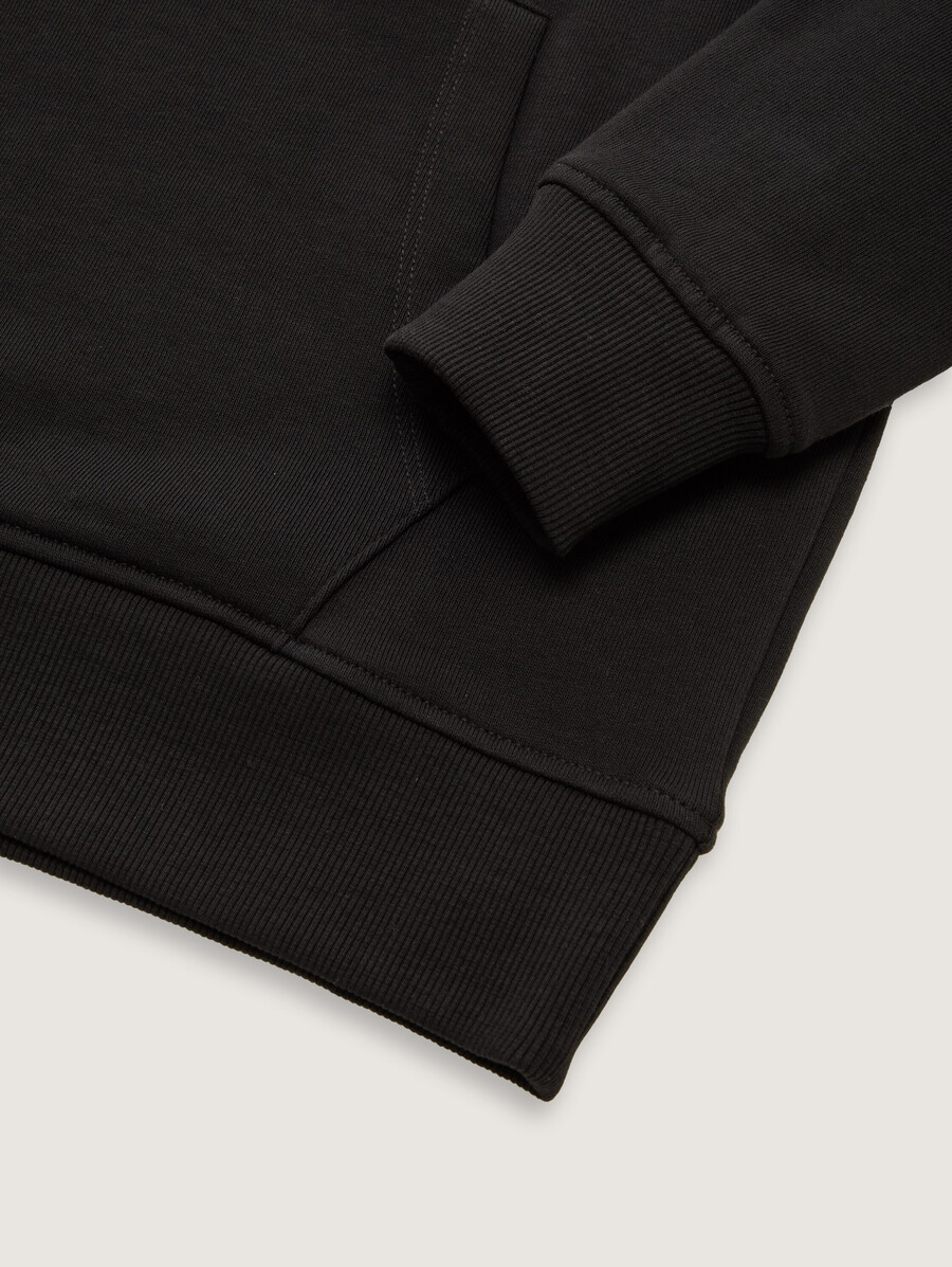 kapuzenpullover mit rückendruck