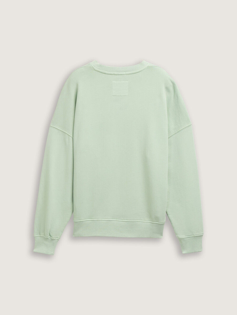 oversize-sweatshirt mit brusttasche