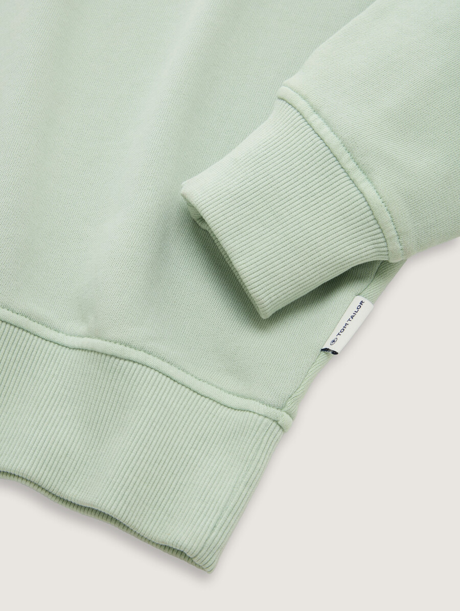 oversize-sweatshirt mit brusttasche