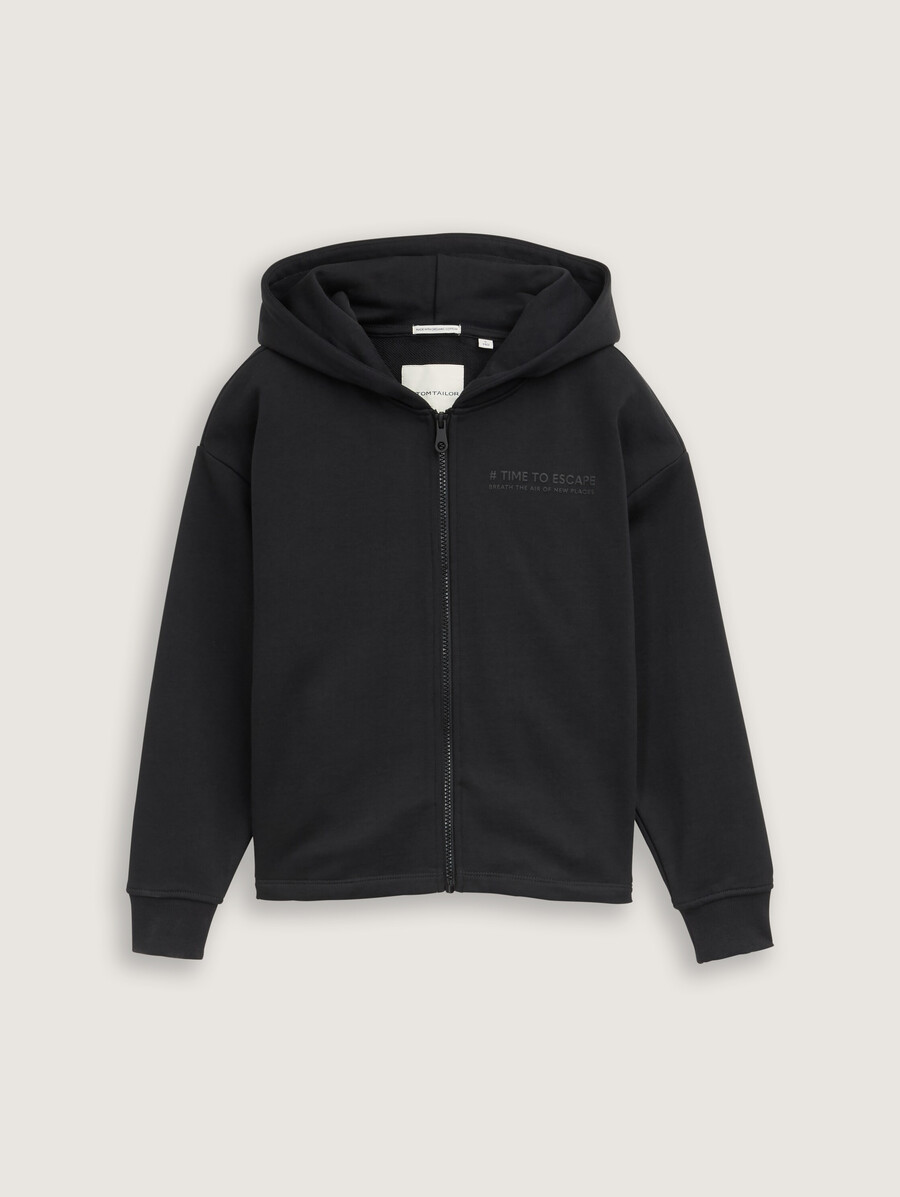 oversize-hoodie mit aufdruck