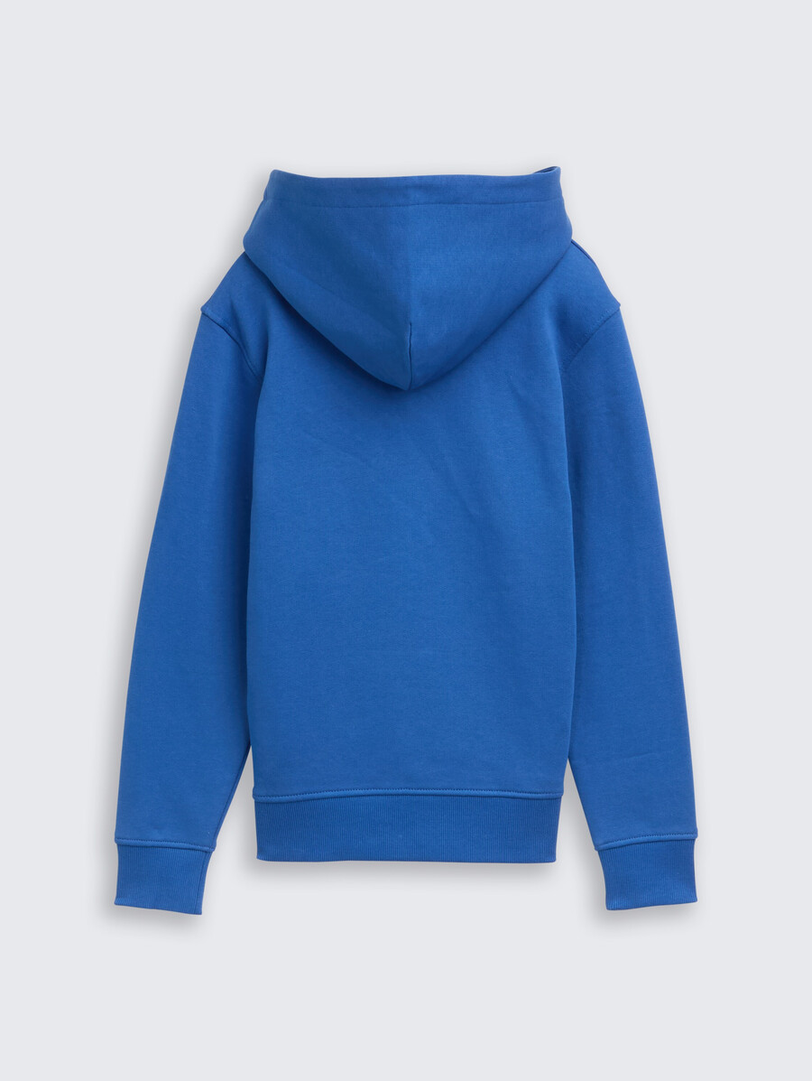 kapuzenpullover mit logodruck