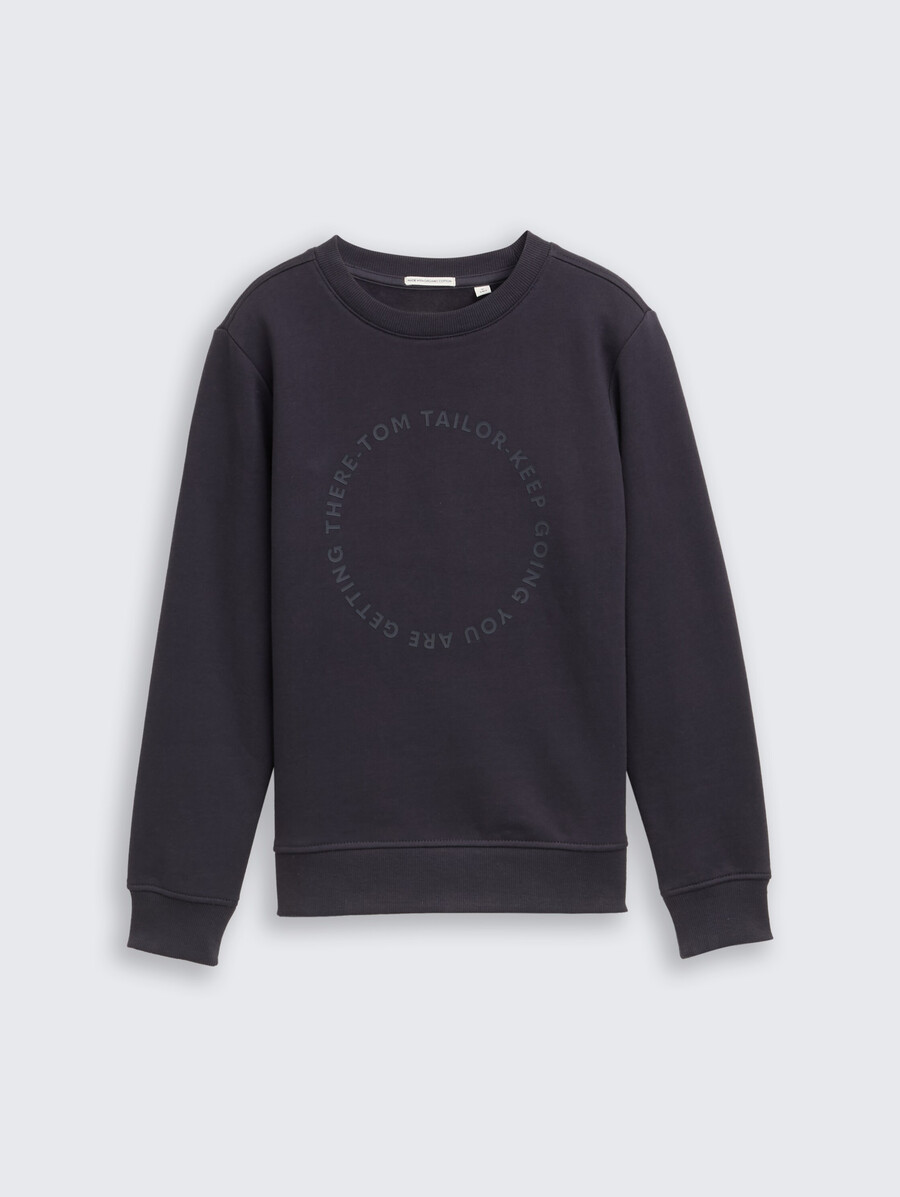 sweatshirt mit motivdruck
