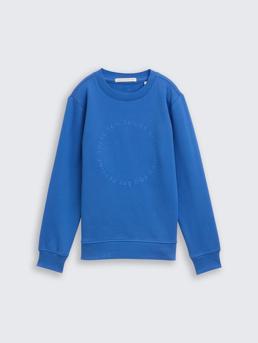 sweatshirt mit motivdruck