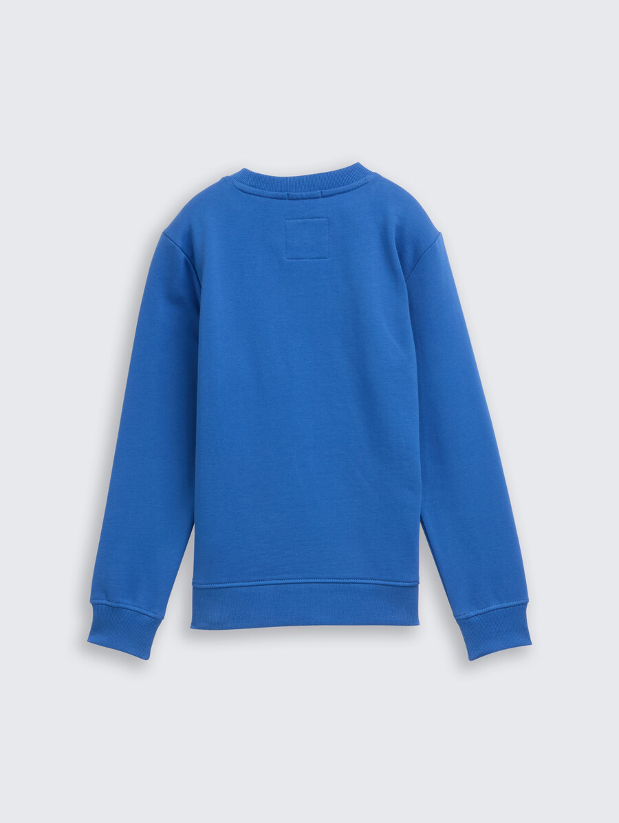 sweatshirt mit motivdruck