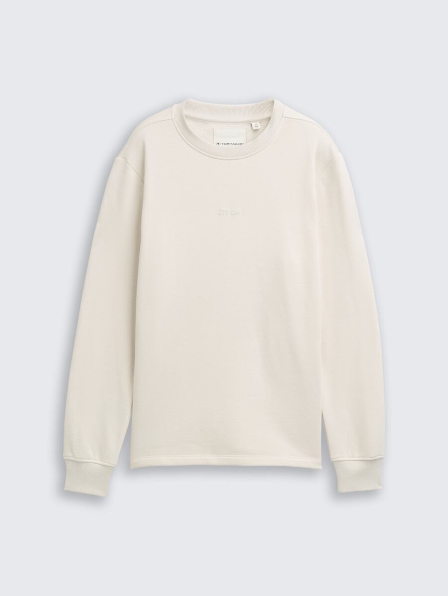 sweatshirt mit motivdruck
