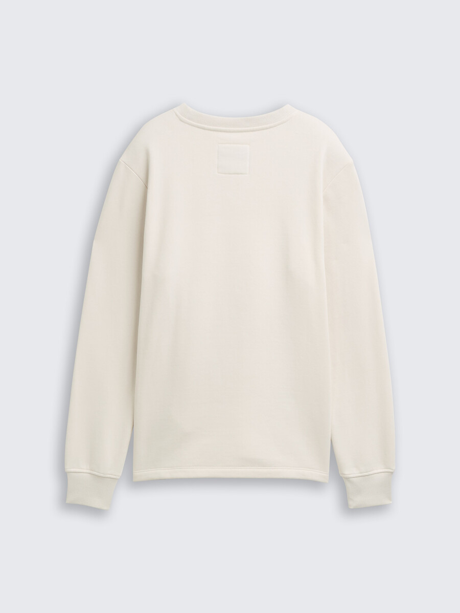 sweatshirt mit motivdruck