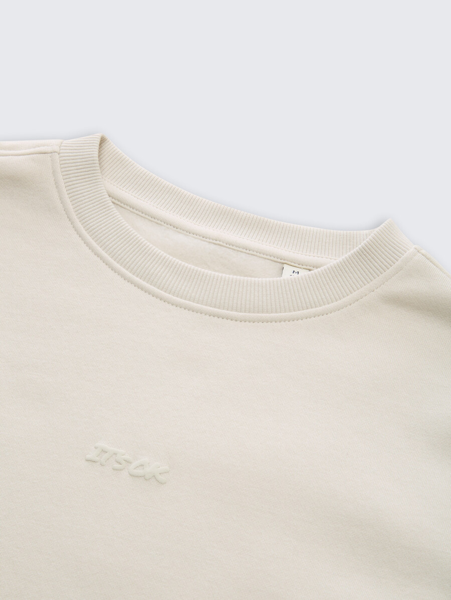 sweatshirt mit motivdruck