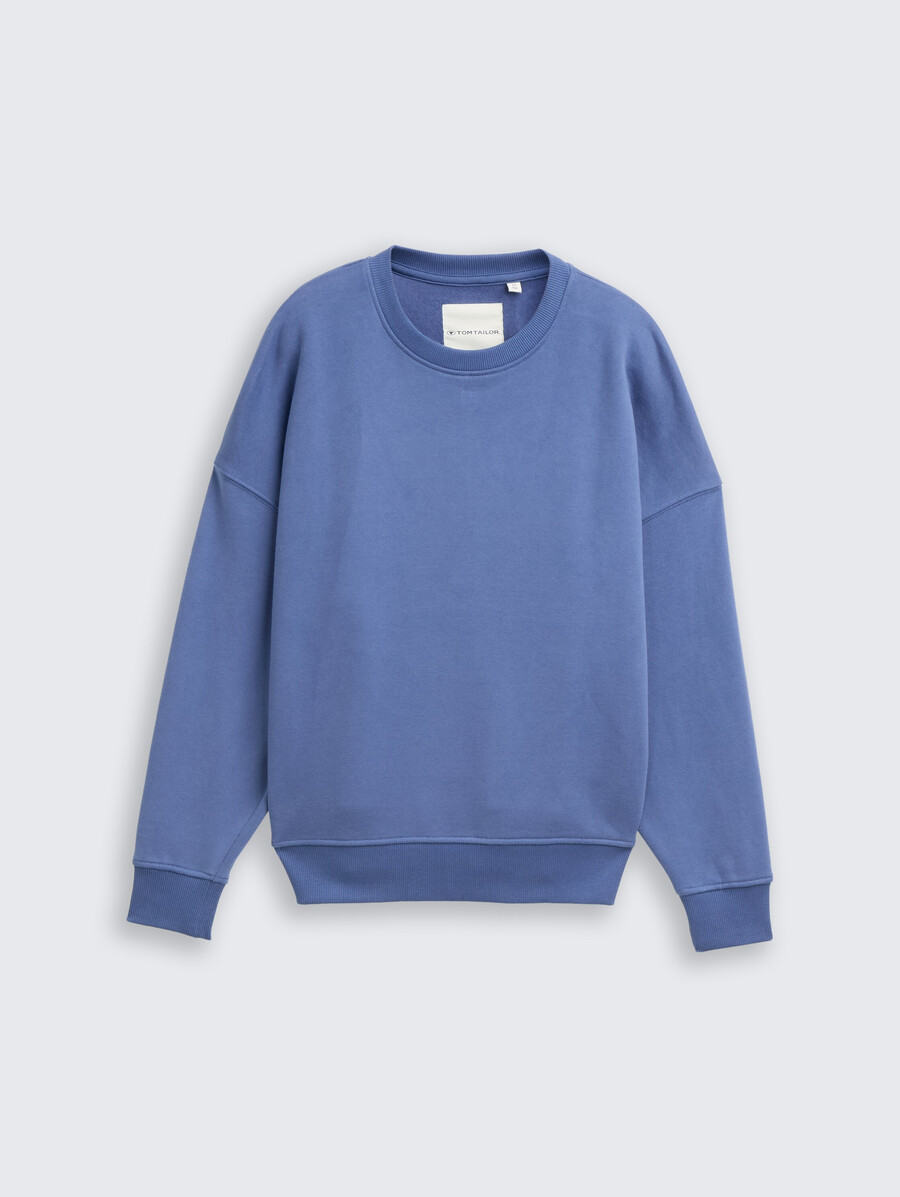 oversize-sweatshirt mit rückendruck