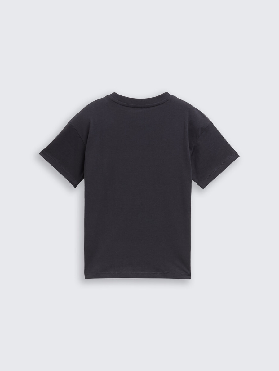 Übergroßes t-shirt mit aufdruck