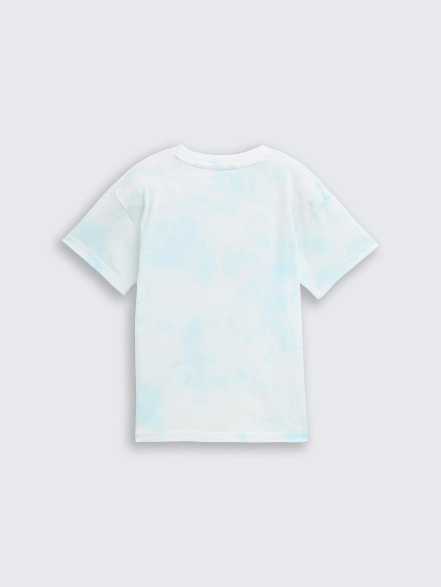 Übergroßes t-shirt mit aufdruck