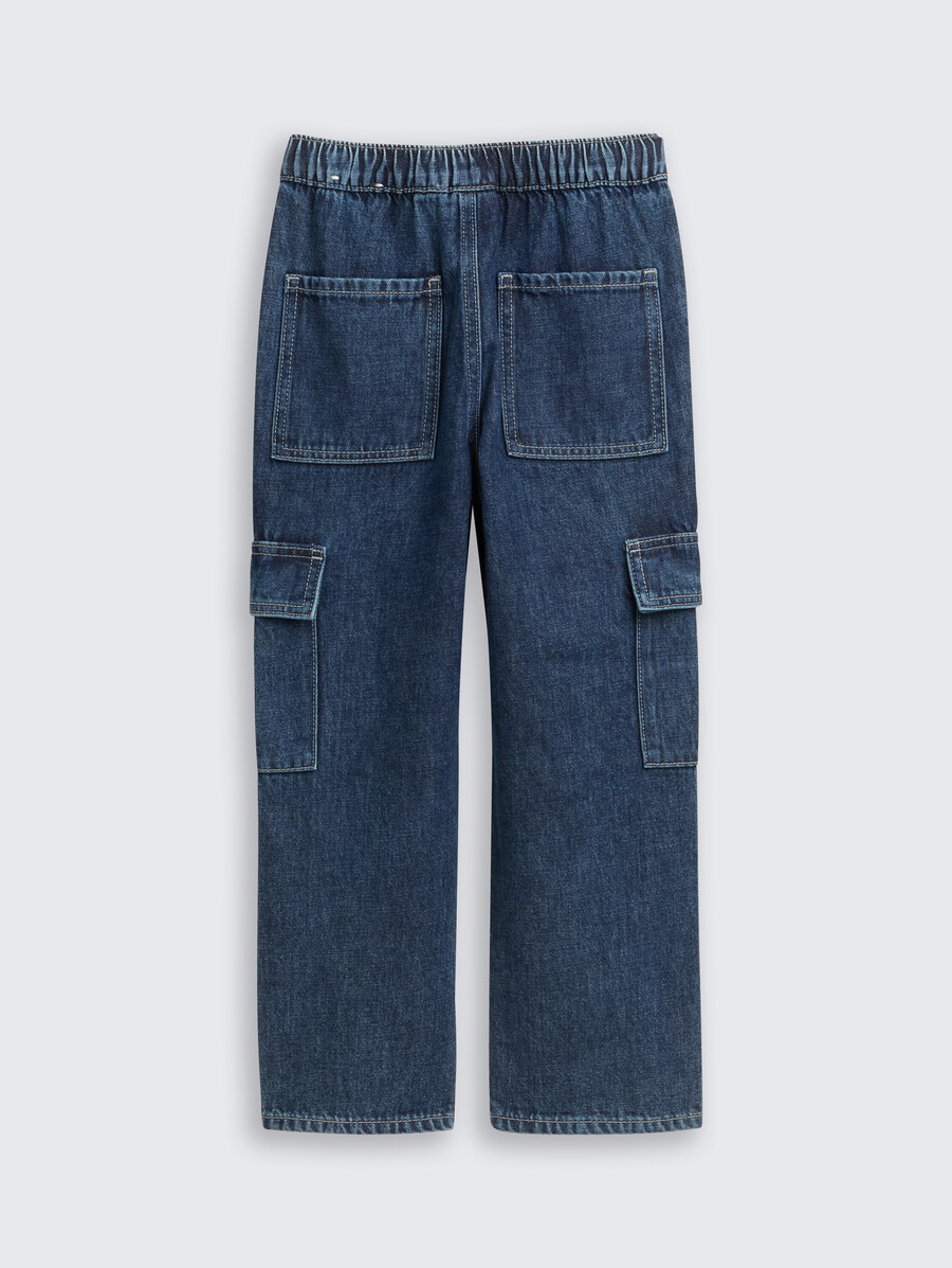 baggy cargo-jeans