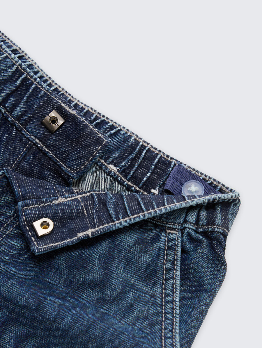 baggy cargo-jeans