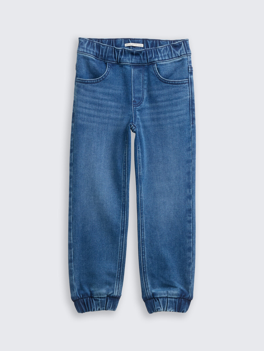 gerade joggingjeans mit stretchanteil