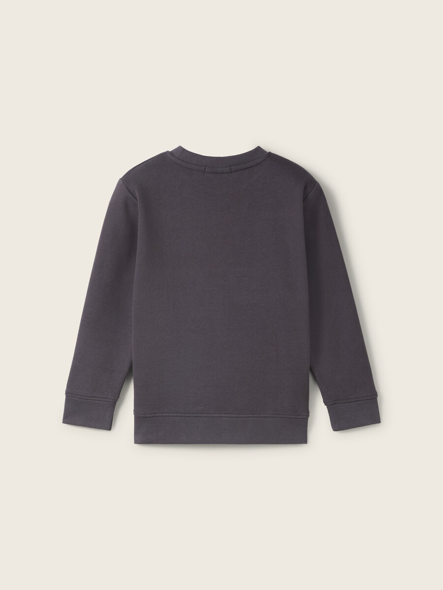 sweatshirt mit motivdruck