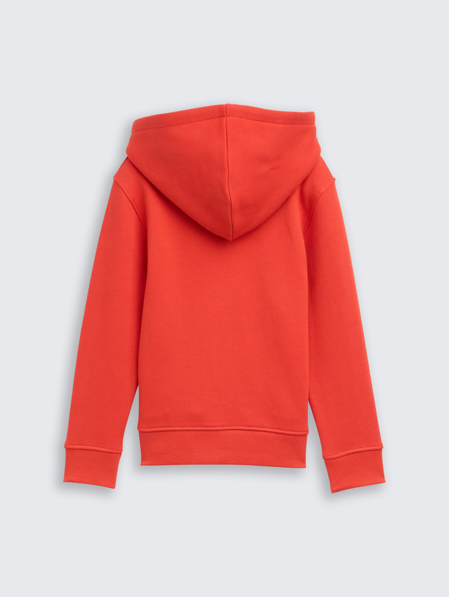kapuzenpullover mit logodruck